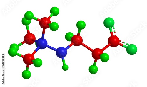 Molecular structure Meldonium photo