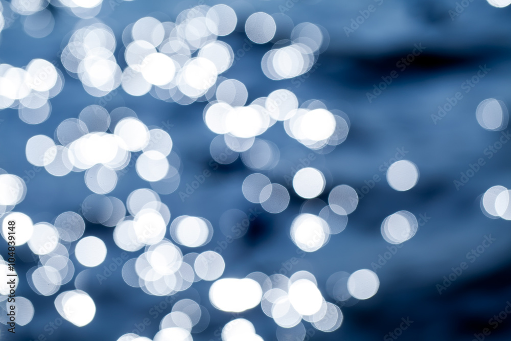 Blue Bokeh background Blue Bokeh background