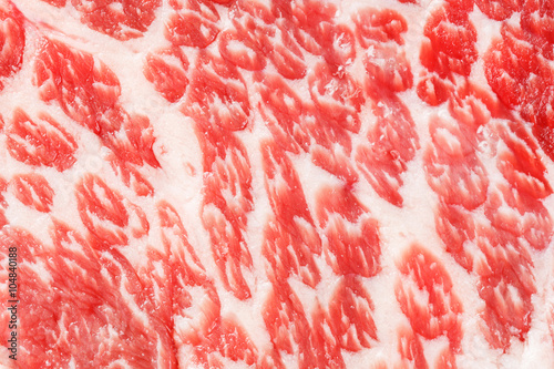 Beef chuck steak mabling