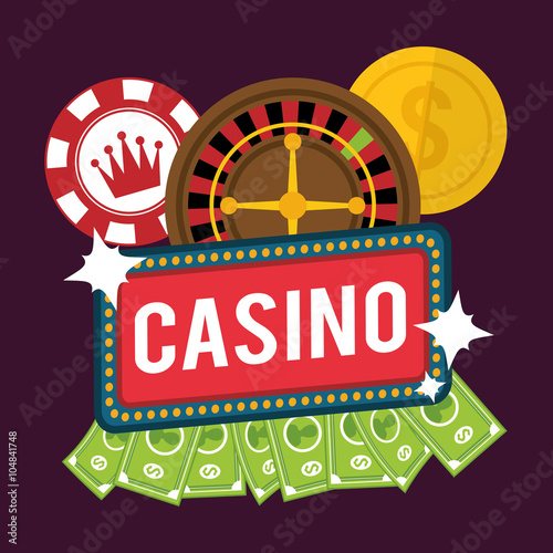 Casino icon design