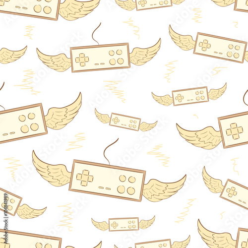 Seamless winged gamepads