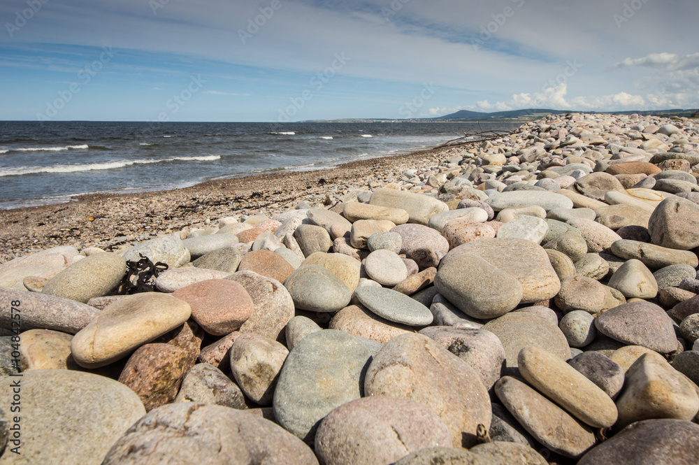 Steine am Strand