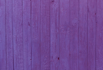 Violet blue old fence texture.
