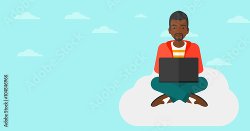 Man working on laptop. © Visual Generation