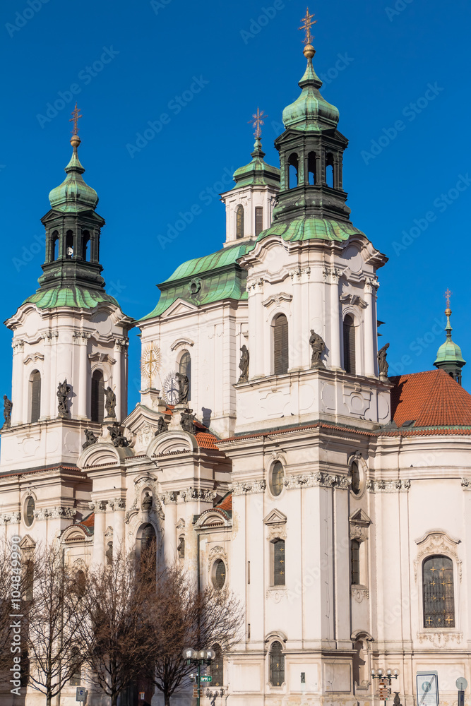 Saint Nicholas church in Prague