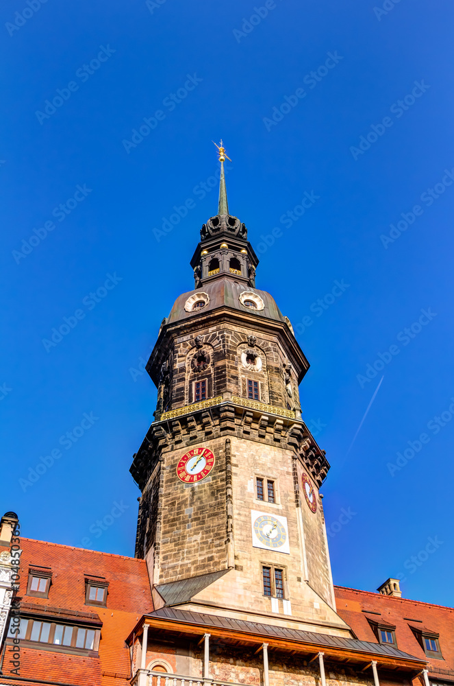 Obraz premium The Dresden castle