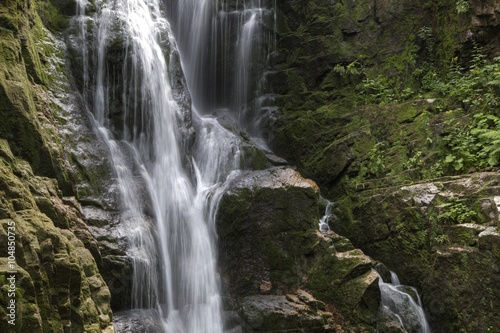 Kamienczyk waterfall in the mountains, Karkonosze, Giant Mountains