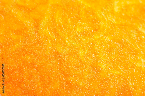 Bild auf Leinwand Abstract, textured, floral and orange background