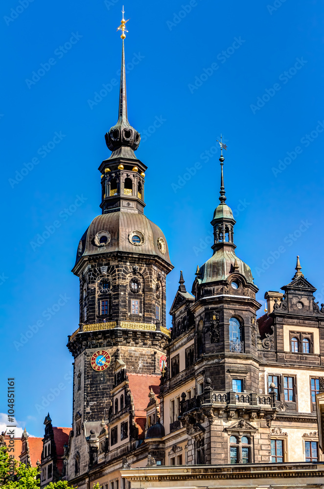 Obraz premium The Dresden castle