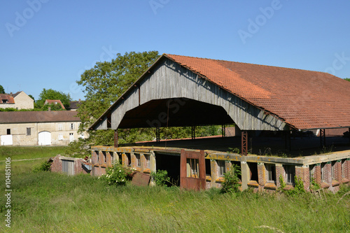 Theuville, France - june 4 2015 : the picturesque village photo