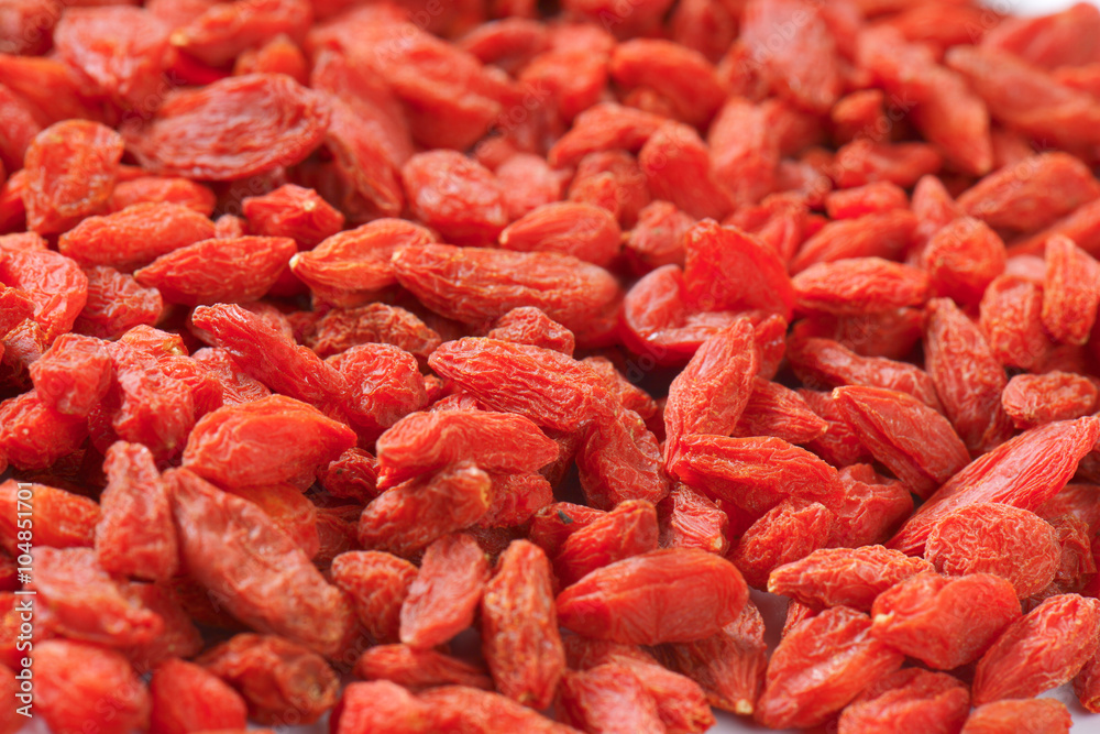 Dried goji berries Dried goji berries
