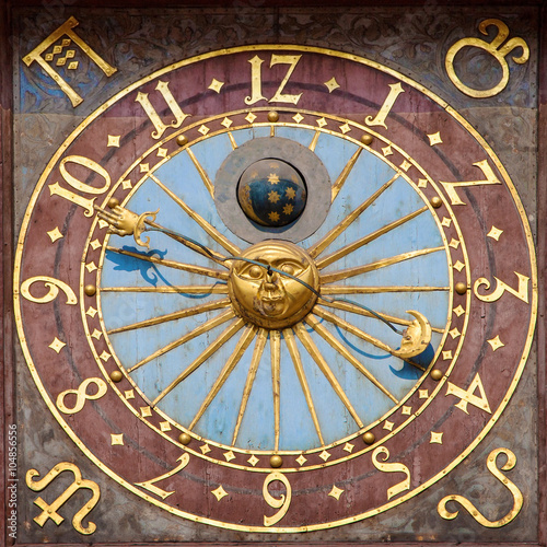 Astronomical clock of the Wroclaw Town Hall