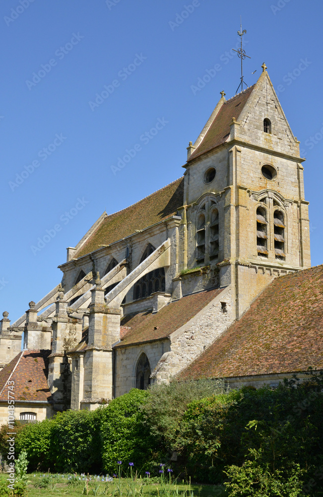 Cormeilles en Vexin, France - june 4 2015 : the picturesque vill