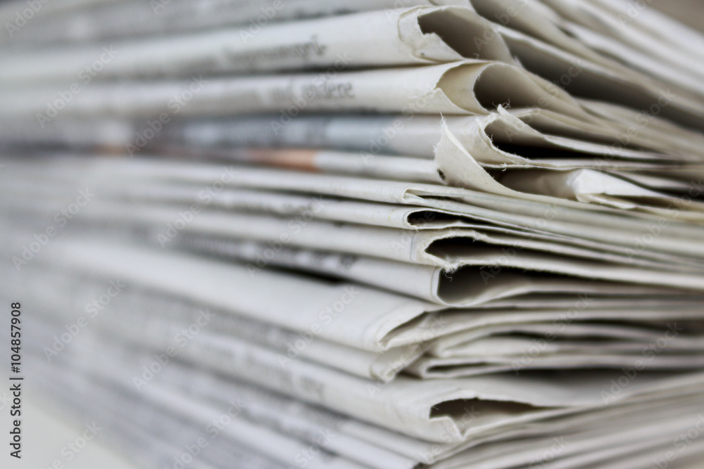 stack of old newspapers, pile of old newspapers stack of old newspapers, pile of old newspapers