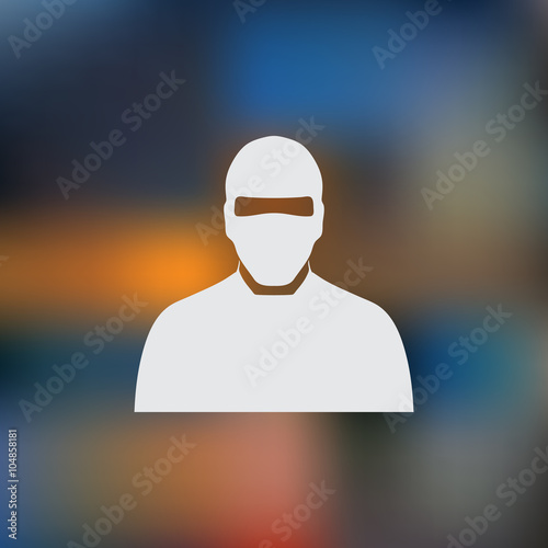 Man in balaclava