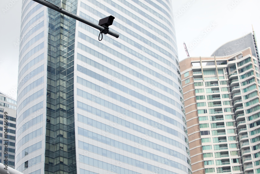 Obraz premium cctv in city