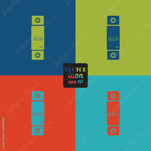 One-phase machine 16 amps icon
