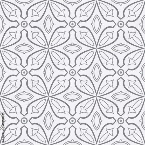 Vector seamless pattern background in grey.
