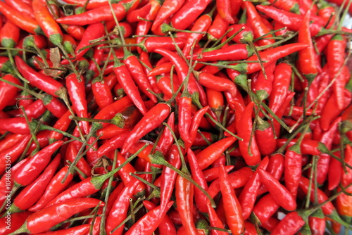 Wallpaper Mural Chili peppers (Capsicum frutescens) on the Asian market Torontodigital.ca