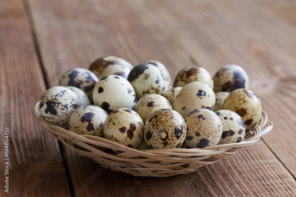 Quail eggs on a wooden table . Healthy food. Quail eggs on a wooden table . Healthy food.