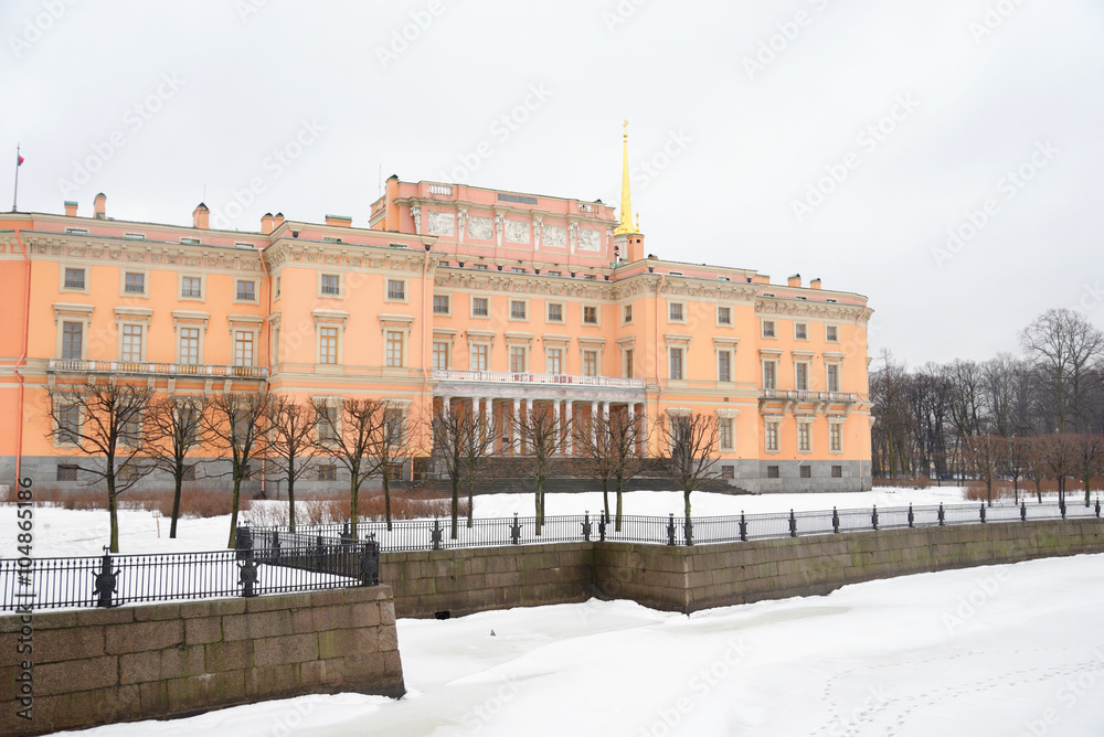 Fototapeta premium The Mikhailovsky Castle ( Engineers Castle ).