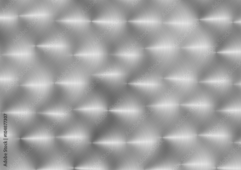 Fototapeta premium 銀の磨き加工のグラフィック素材