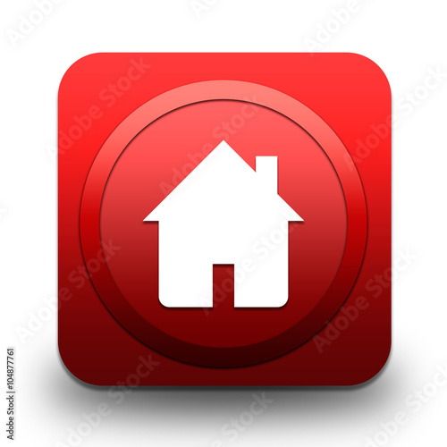 cône Bouton Internet d'Accueil , Maison