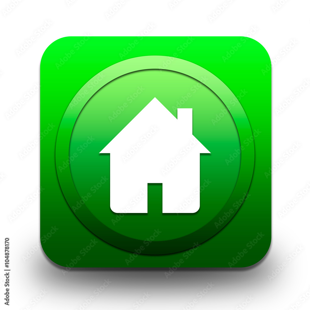cône Bouton Internet d'Accueil , Maison