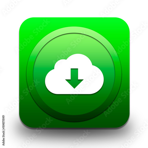 icône internet cloud téléchargement