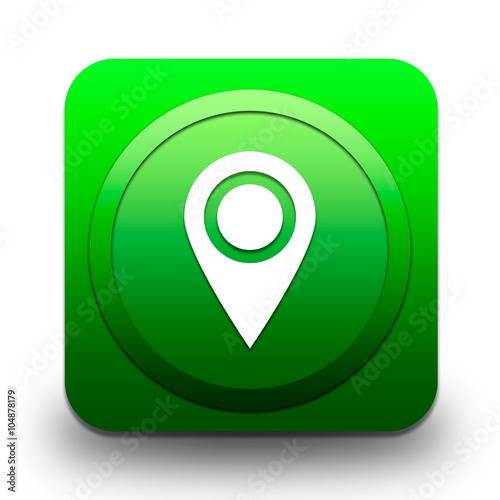 Icône Internet de localisation