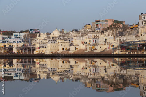 Fototapeta Naklejka Na Ścianę i Meble -  Pushkar city in Rajasthan state of India