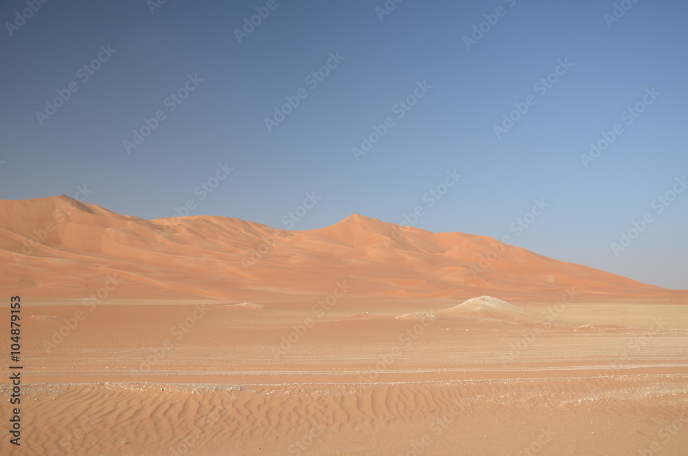 Sand dunes Oman