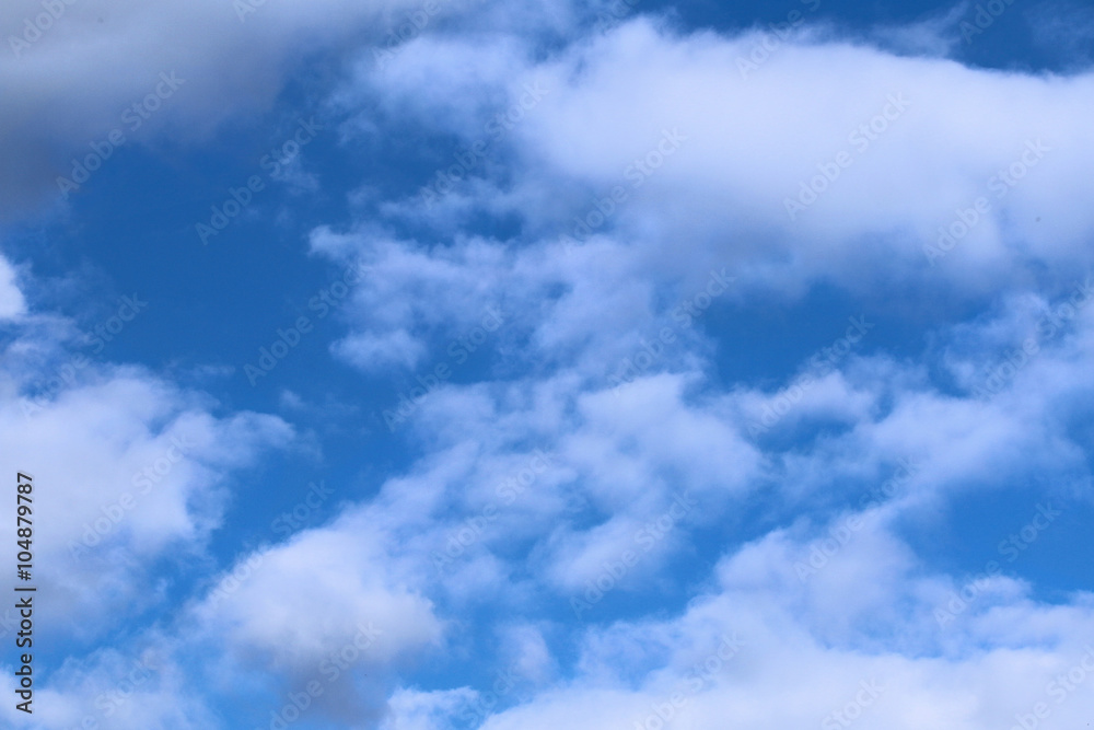 Cumulus clouds