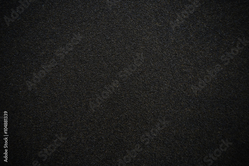 Black sandpaper texture photo