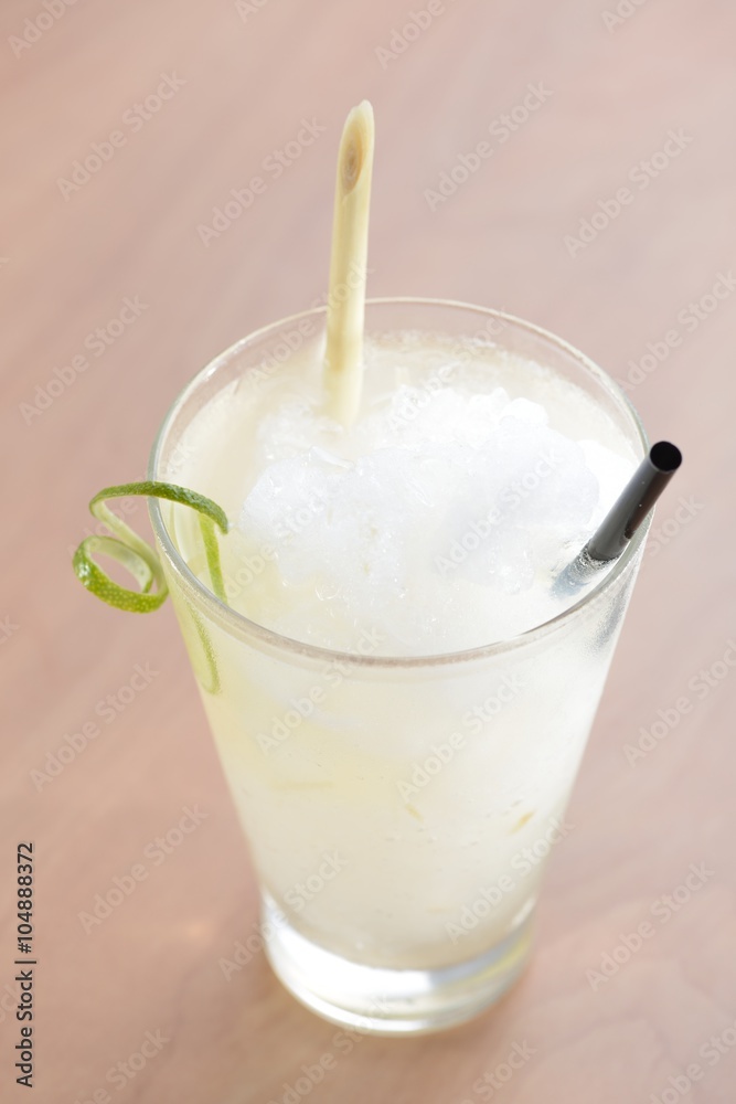 Lemon grass drink with lime Lemon grass drink with lime