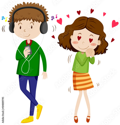 Girl in love with boy