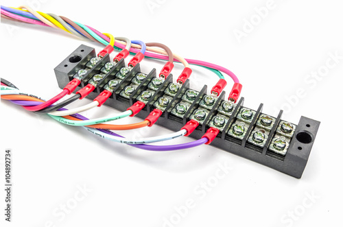 Wire connector terminal.