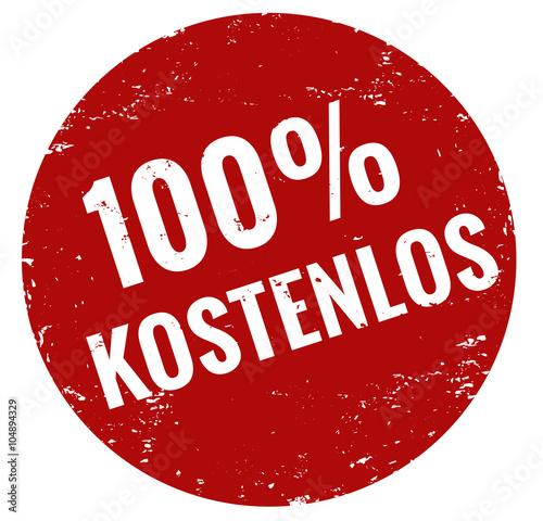 100 % Kostenlos Stempel rot grunge