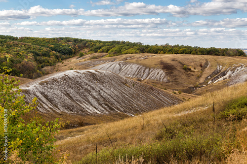 Rural landscape. Belgorod region. Russia photo