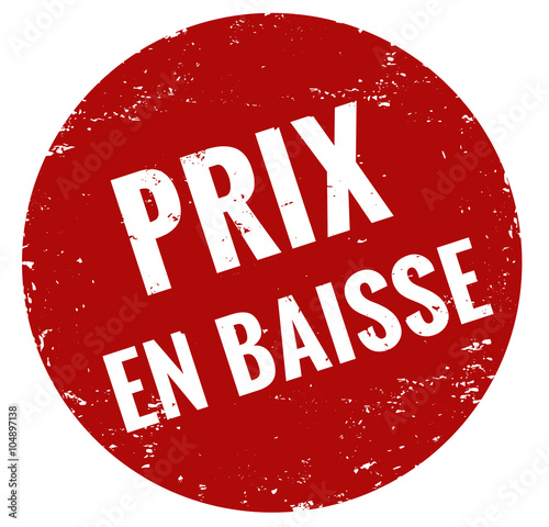 Prix en baisse timbre rouge