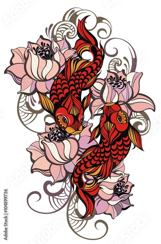 Japanese carps