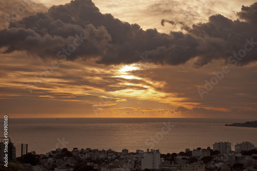 Spectacular scenery in Marseille photo