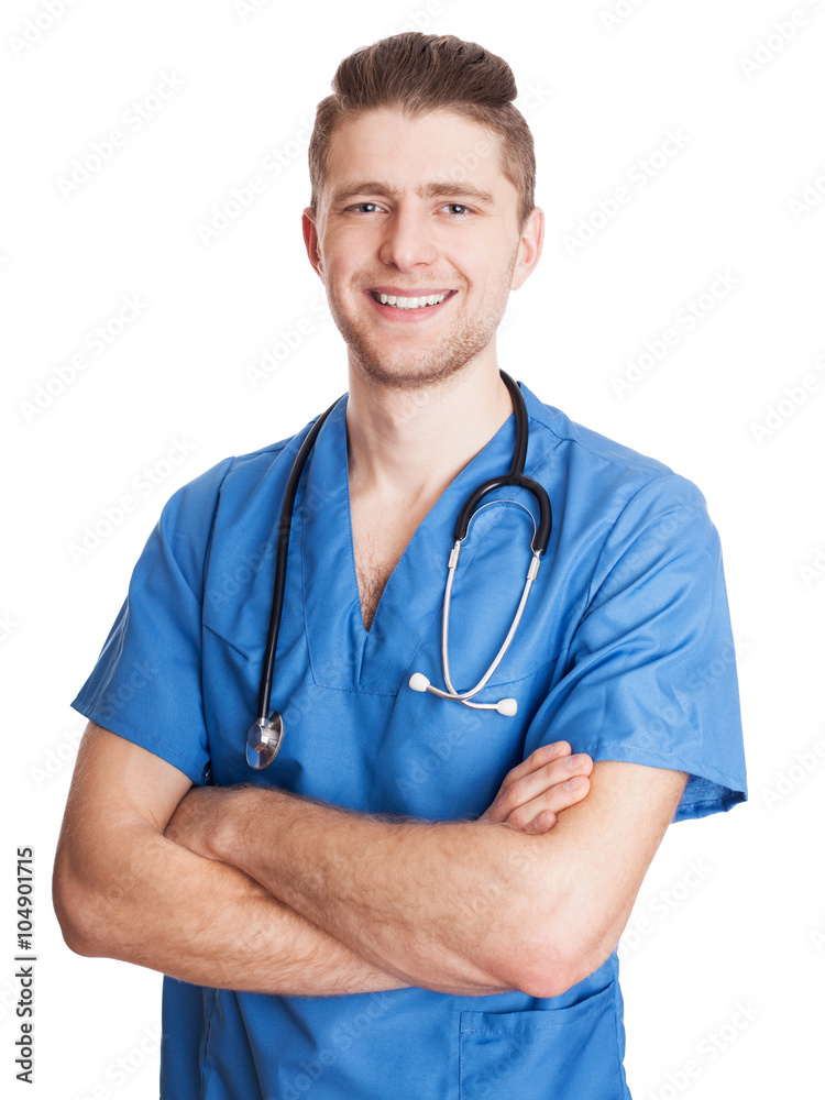 Portrait of a doctor smiling