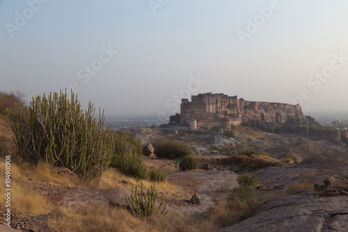 Jodhpur city in Rajasthan, India