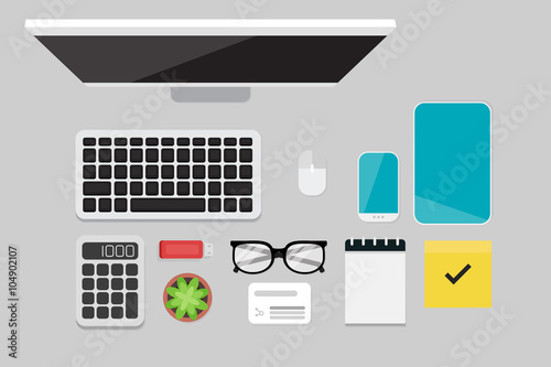 Flat lay technology