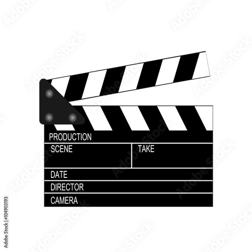 movie clapper board