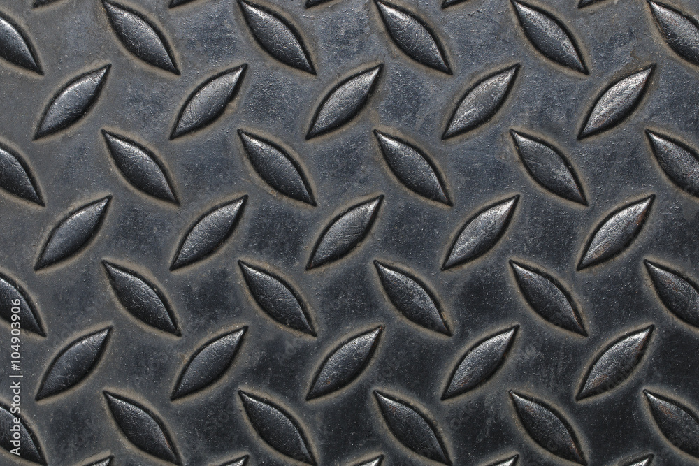Black steel for pattern and background Black steel for pattern and background
