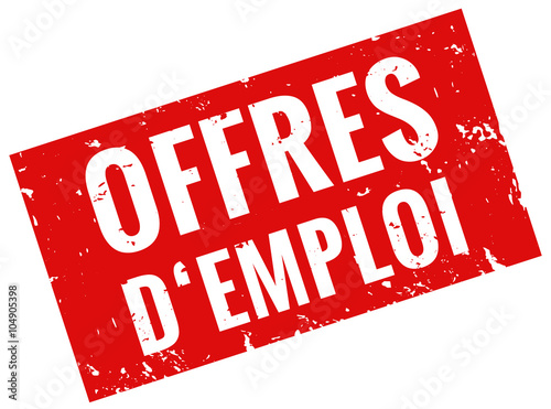 Offres d'emploi timbre rouge