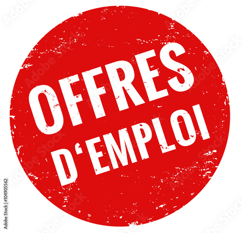 Offres d'emploi timbre rouge