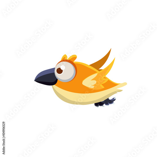 Cute Canary Bird